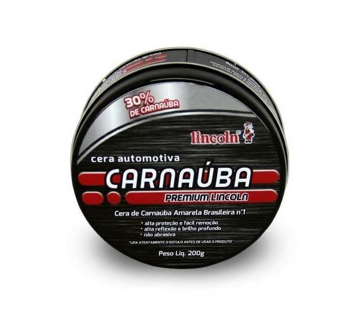 CERA CARNAUBA PREMIUM 200GR - LINCOLN