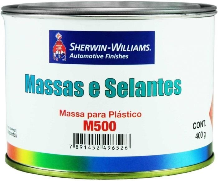 MASSA PARA PLÁSTICO M500 400GR - LAZZURIL