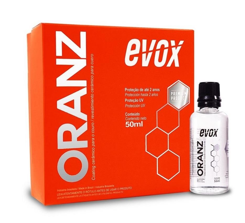 ORANZ CERAMIC COATING P/ COURO 50ML - EVOX
