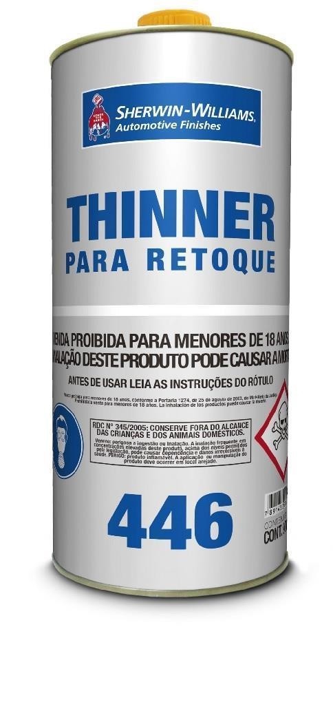 THINNER PARA RETOQUE 446 900ML - LAZZURIL