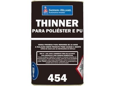 THINNER PU 454 05 LITROS - LAZZURIL