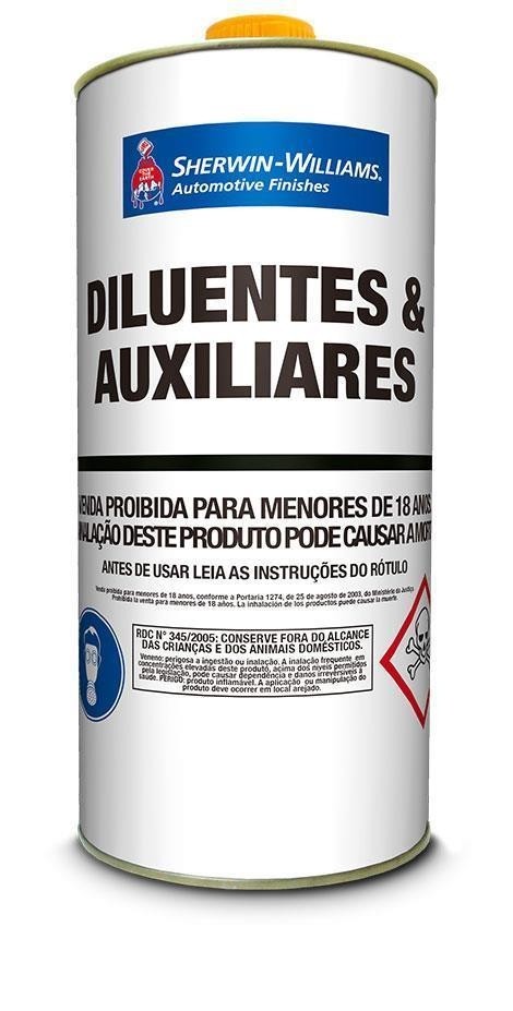 THINNER PU 490 PARA ALTA TEMPERATURA 900ML - LAZZURIL