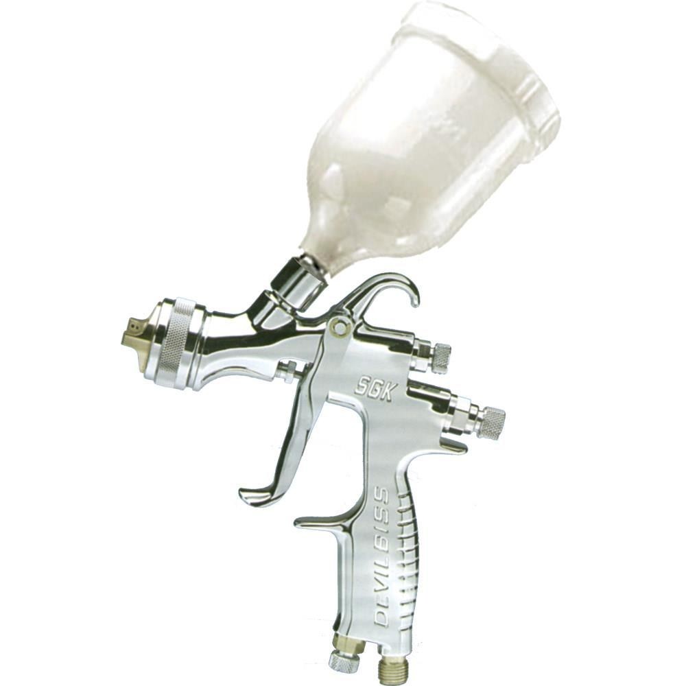 PISTOLA PARA PINTURA HVLP TRANSTEC TIPO GRAVIDADE MODELO  SGK-600-BV - DEVILBISS