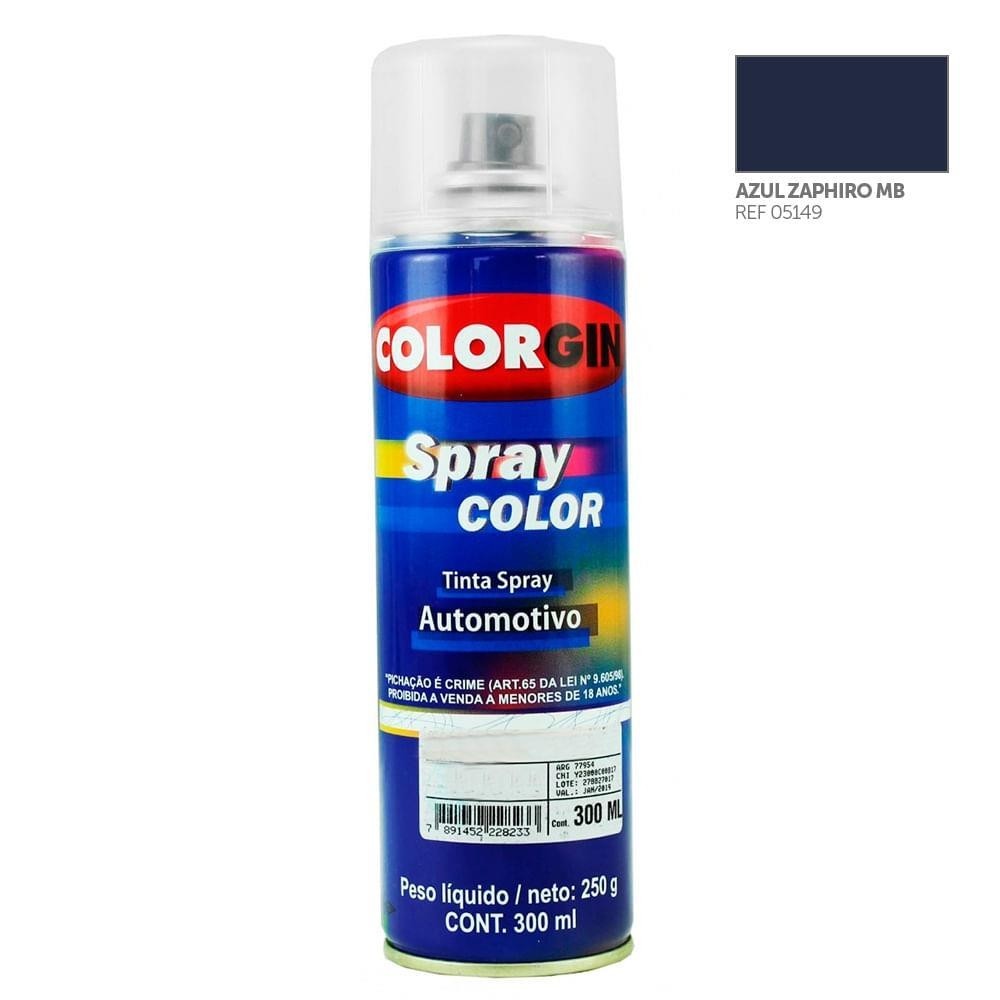 SPRAY AZUL ZAPHIRO 300ML- COLORGIN