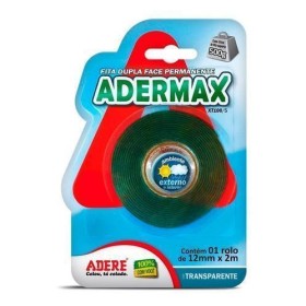 FITA DUPLA FACE ADERE 12X02 ADERMAX - RL