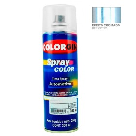 SPRAY CROMADO 300ML - COLORGIN