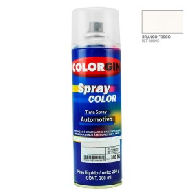 SPRAY BRANCO FOSCO 300ML - COLORGIN