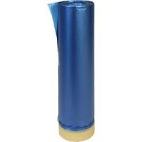 FILME PLASTICO P/ MASCARAMENTO C/ FITA CREPE 1,4 X 25M - LAZZURIL