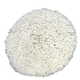 BOINA DUPLA FACE BRANCA - ROLYJONES